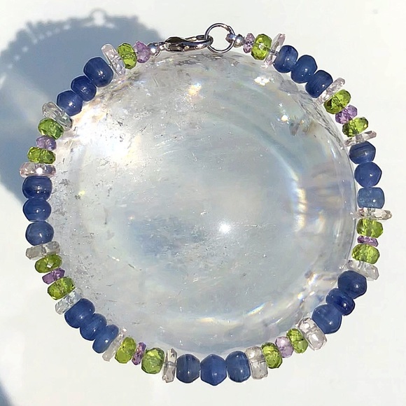 NEW! Stunning Multi-Gemstone Bracelet! - Picture 6 of 6
